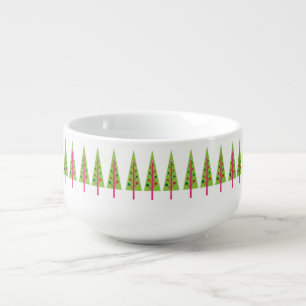 Christmas Trees Soup Mug