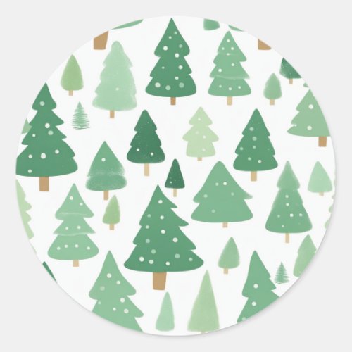 Christmas Trees Sticker