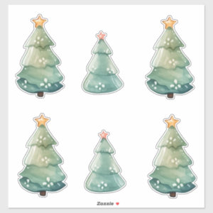 Christmas Trees Sticker