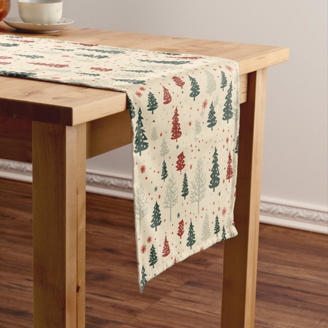 Christmas Trees Table Runner (In Situ)