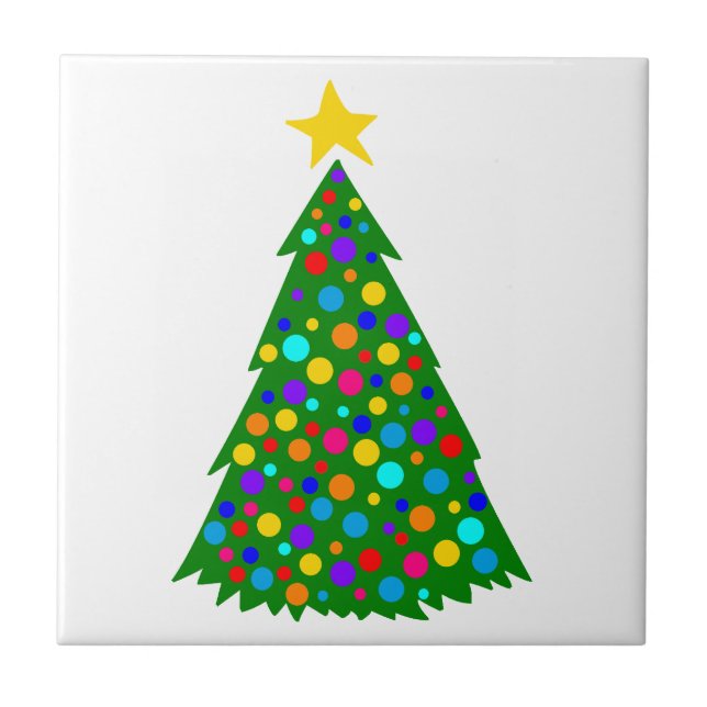 Christmas Trees Tile (Front)
