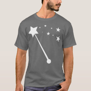 Christmas Trendy Drawing Fairy Wand T-Shirt