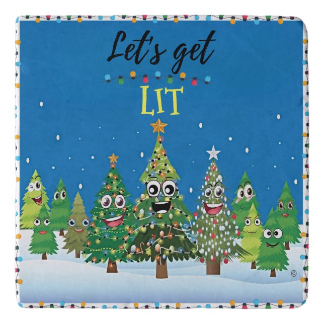 Christmas Trivet (Front)