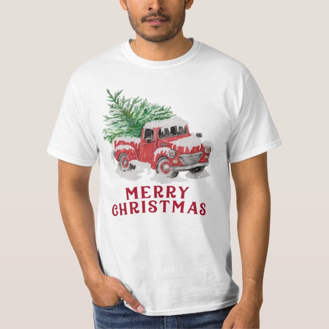 Christmas Truck T-shirt (Front)