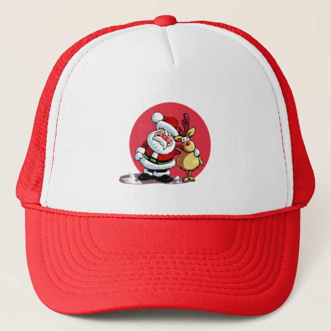 Christmas Trucker Hat (Front)