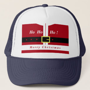 Christmas Trucker Hat Gift Santa Claus Fun