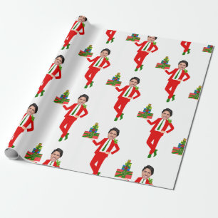 Christmas Trudeau Wrapping Paper