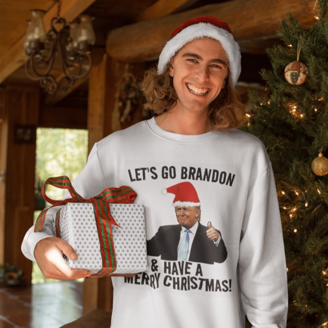 CHRISTMAS TRUMP LET'S GO BRANDON T-SHIRTS HOODIES (Creator Uploaded)