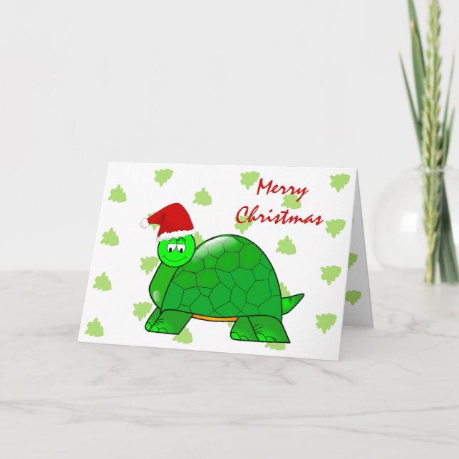Christmas Turtle Card (Front)