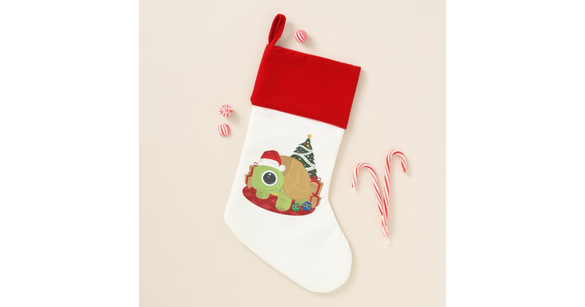 Turtle Christmas Stocking 