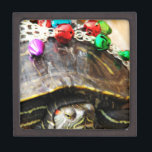 Christmas Turtle Jewelry Box<br><div class="desc">Photography by Angelandspot All rights reserved © Angelandspot</div>