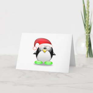 Christmas Tux Holiday Card