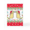 Christmas Twin Yellow Labradors Santa