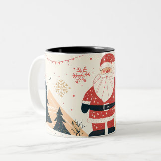 Christmas Two-Tone Coffee Mug