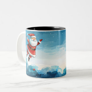Christmas Two-Tone Coffee Mug