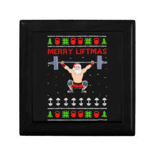 Christmas Ugly Christmas Weightlifting Gift Box