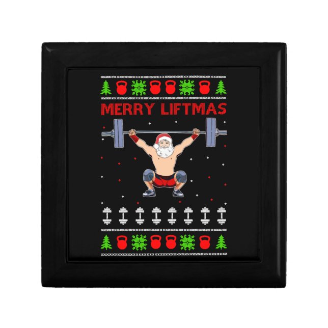 Christmas Ugly Christmas Weightlifting Gift Box (Front)