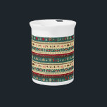 Christmas Ugly Sweater 5 Beverage Pitcher<br><div class="desc">Step into the holiday season with our unique Ugly Christmas Sweater design! It’s more than just a graphic, it’s a conversation starter. With its eye-catching and vibrant colors, it’s sure to turn heads at any holiday gathering. Embrace the festive spirit and spread laughter and joy. Remember, it’s not ugly, it’s...</div>
