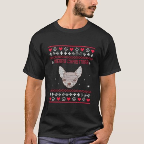 Christmas Ugly Sweater Dogs Chihuahua