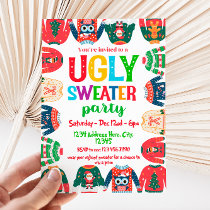 Christmas Ugly Sweater Invitation
