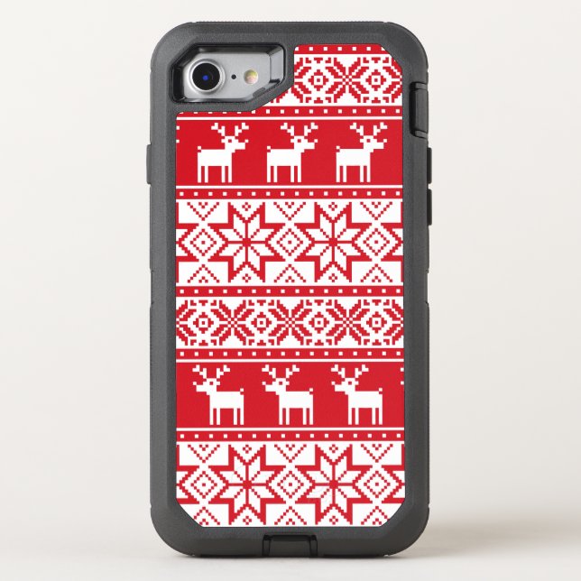 Christmas ugly Sweater iPhone 7 (Back)
