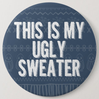 Christmas ugly sweater party pin
