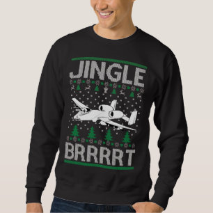 Christmas Ugly Sweater Style Military Gun Owner