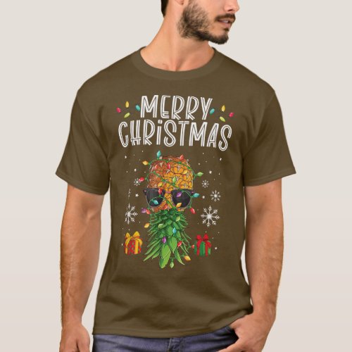 Christmas Ugly Sweater Upside Down Pineapple XMas 