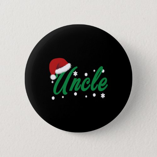 Christmas Uncle Button