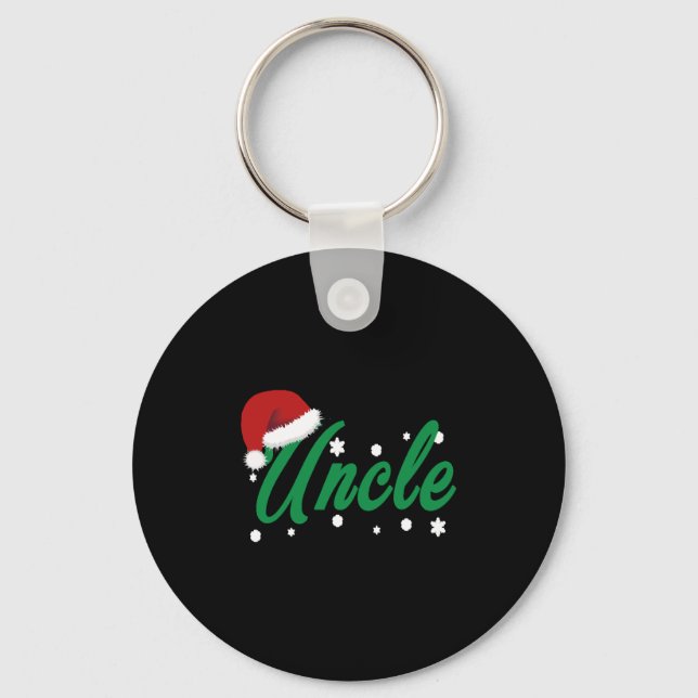 Christmas Uncle Keychain (Front)