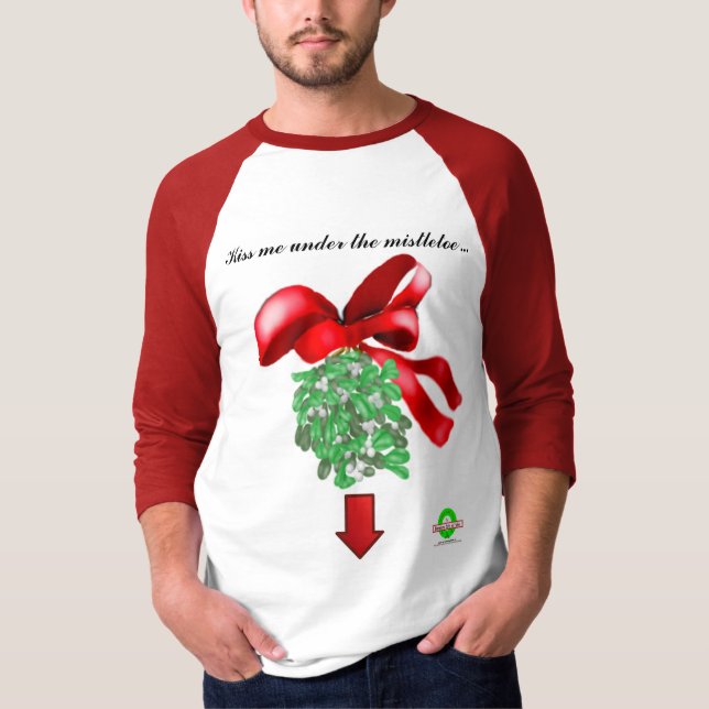 Christmas under the mistletoe shirt (Front)
