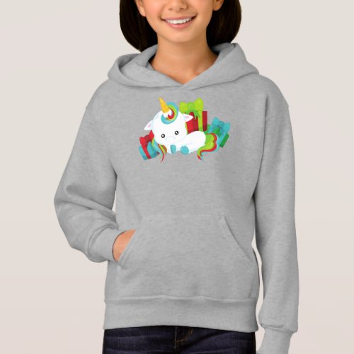 Christmas Unicorn Gifts Presents Xmas New Year Hoodie