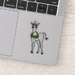 Christmas Unicorn, just believe Sticker