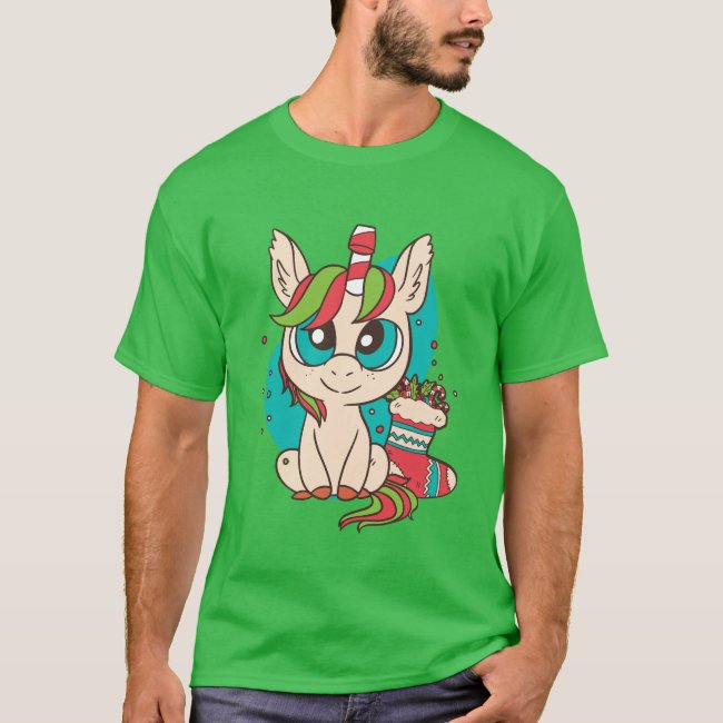 Christmas Unicorn T-Shirt