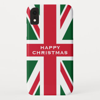 Christmas Union Jack iPhone XR Case