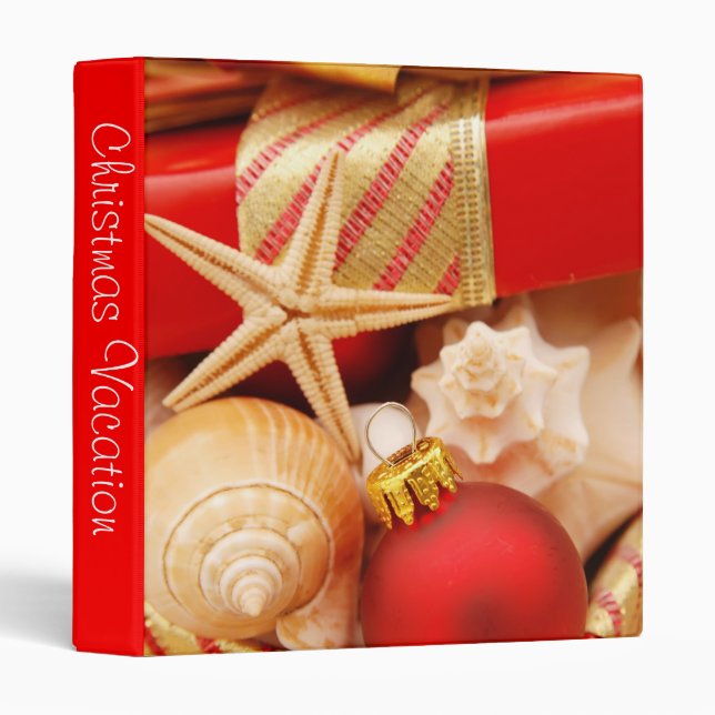 Christmas Vacation 1" Photo Album Binder (Front/Spine)