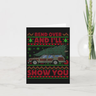 Christmas Vacation Bend Over And I'll Show You Xma Card