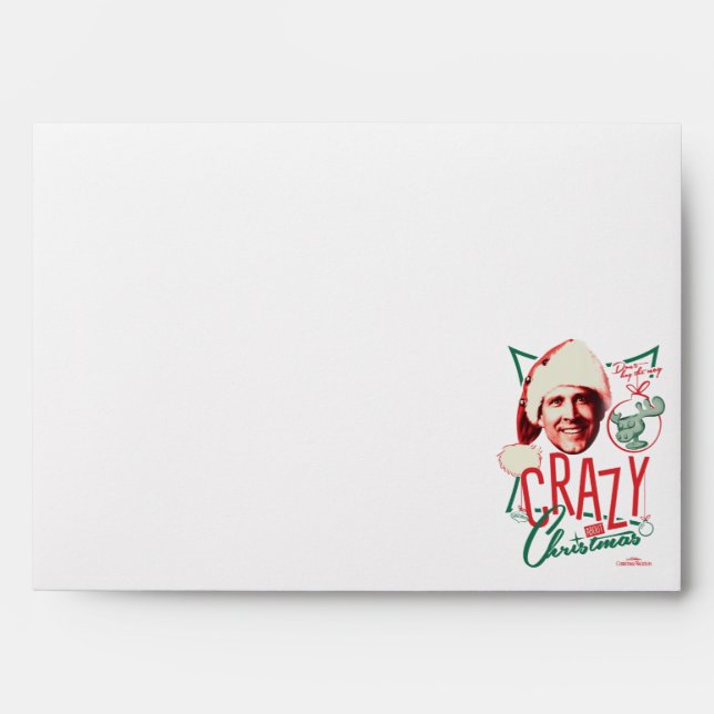 Christmas Vacation Crazy About Christmas Envelope (Front)