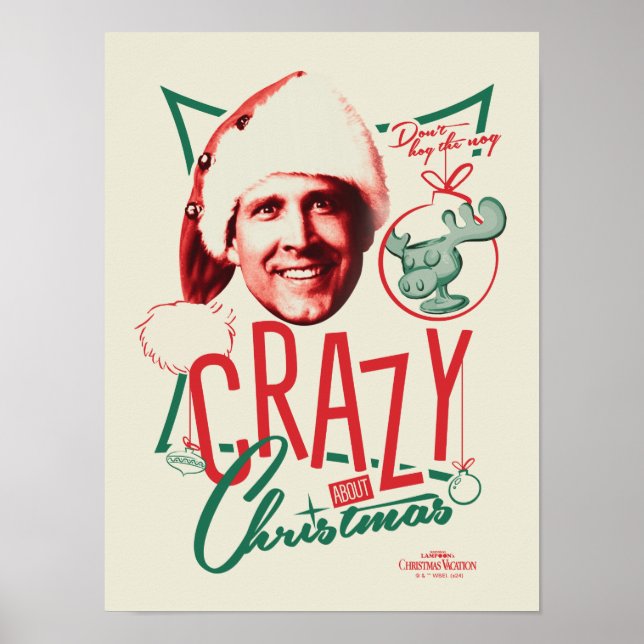Christmas Vacation Crazy About Christmas Poster (Front)