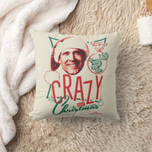 Christmas Vacation Crazy About Christmas Throw Pillow