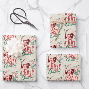 Christmas Vacation Crazy About Christmas Wrapping Paper Sheets