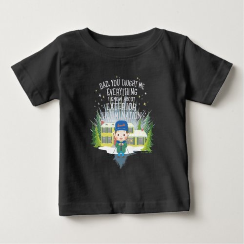 Christmas Vacation Exterior Illumination Baby T_Shirt