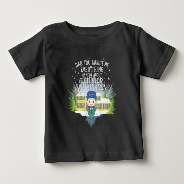 Christmas Vacation Exterior Illumination Baby T-Shirt (Front)