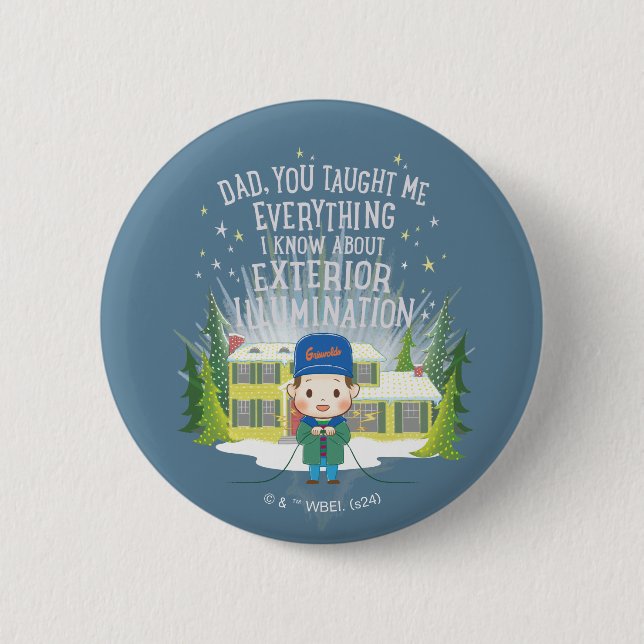 Christmas Vacation Exterior Illumination Button (Front)