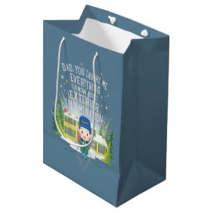 Christmas Vacation Exterior Illumination Medium Gift Bag