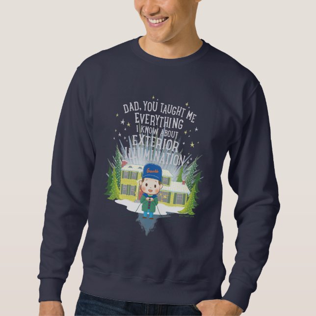 Christmas Vacation Exterior Illumination Sweatshirt (Front)
