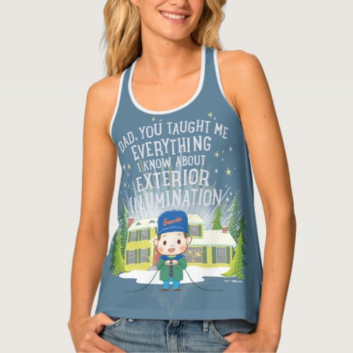 Christmas Vacation Exterior Illumination Tank Top