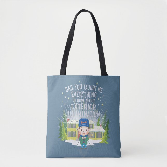 Christmas Vacation Exterior Illumination Tote Bag (Front)