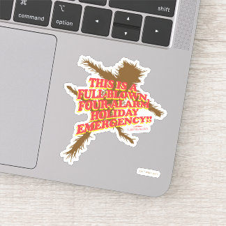 Christmas Vacation | Four-Alarm Holiday Emergency Sticker