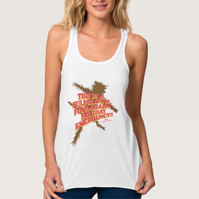 Christmas Vacation | Four-Alarm Holiday Emergency Tank Top (Front)